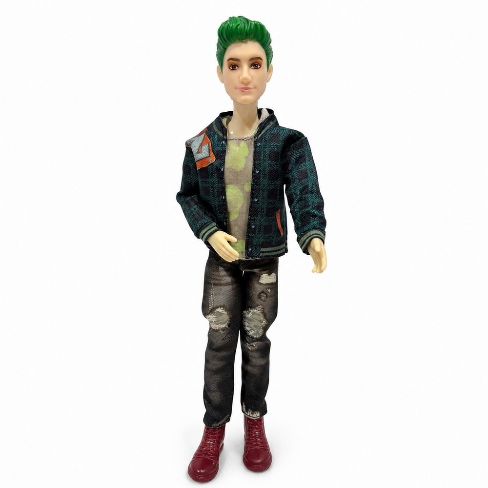 Disney Zombies 3 Zed Fashion Doll 12" – Green Hair Character Toy